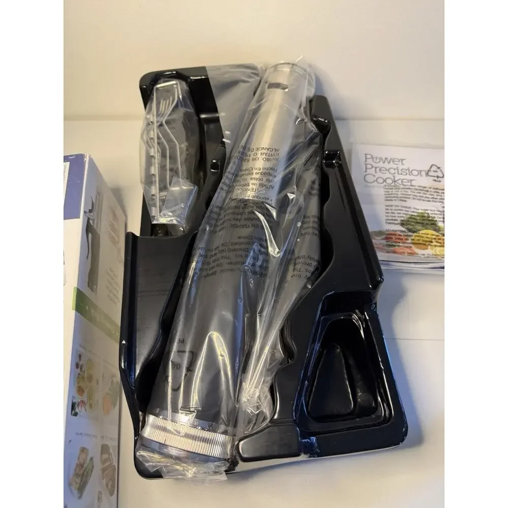 Power Precision Cooker - Sous Vide Method of Cooking - New In Box with Cookbook